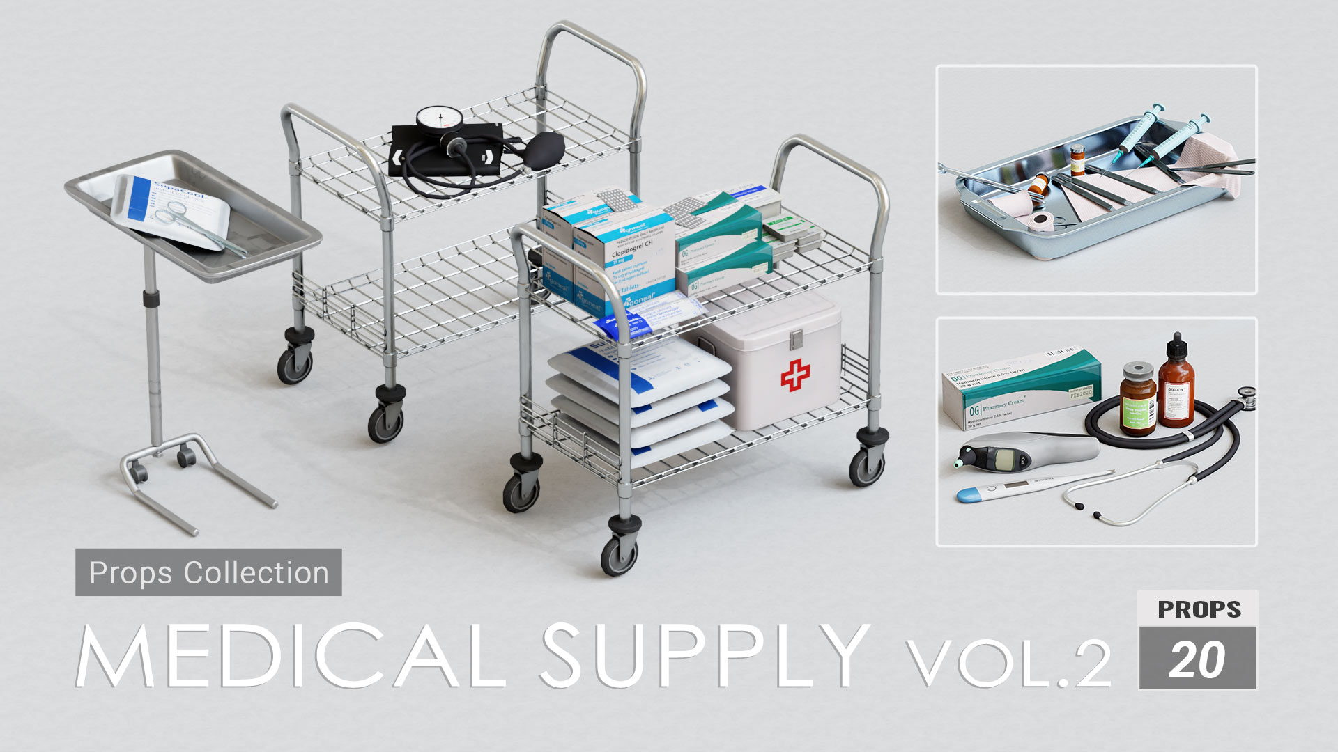 Props Collection - Medical Supply Vol.2