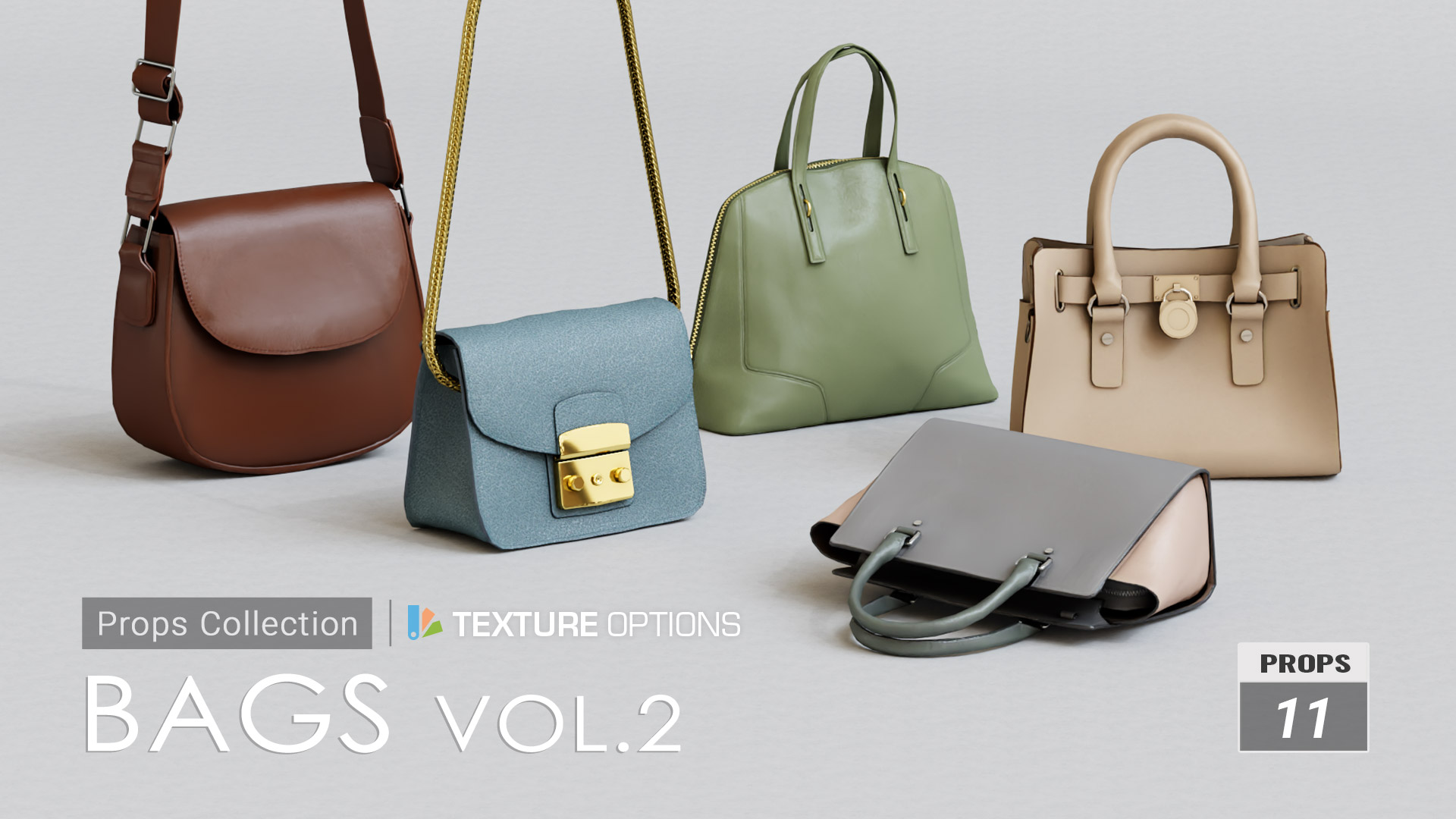 Props Collection - Bags Vol.2 - iClone/Scenes & Props - Reallusion ...