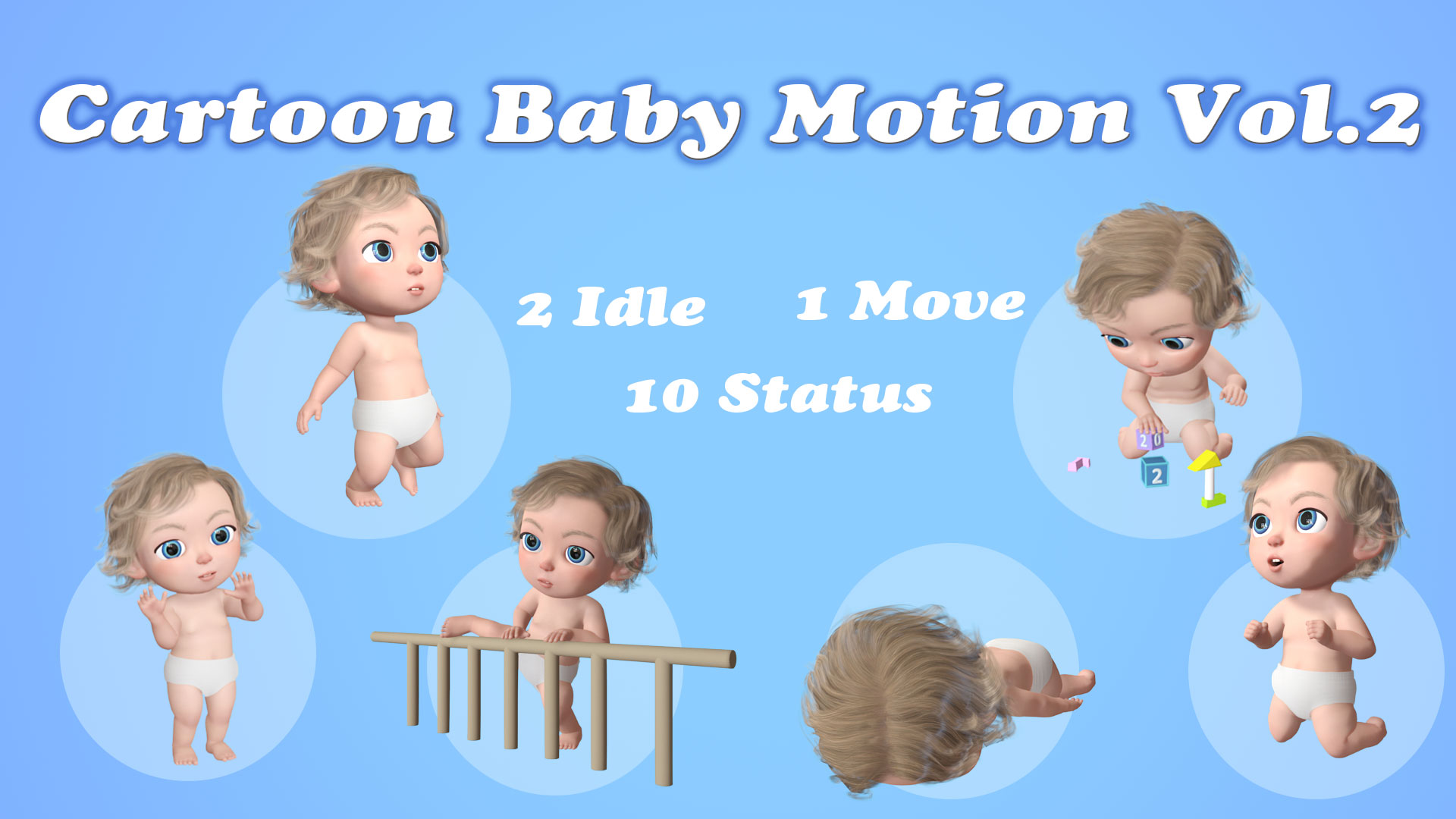 Cartoon Baby Motion Vol.2