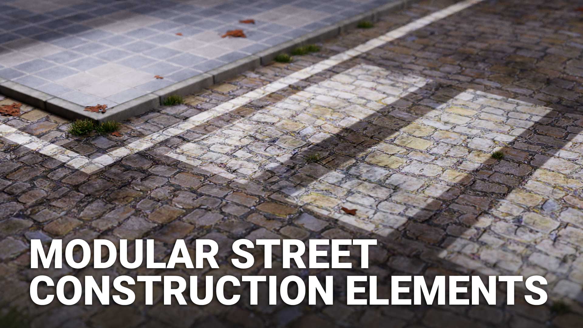 Modular Street Construction Elements