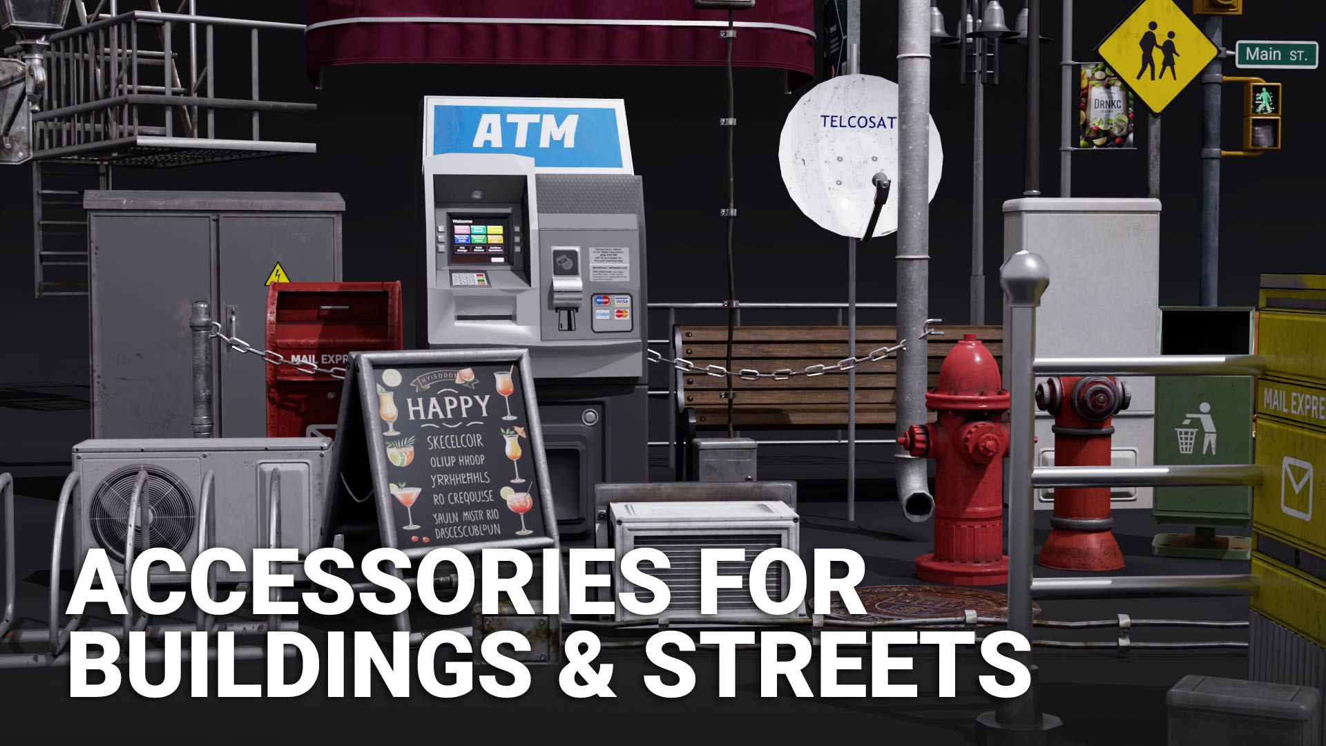 Accessories for Buildings & Streets