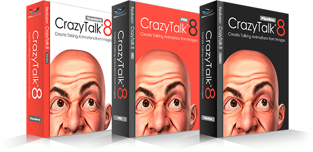 differences between crazytalk standard and pro