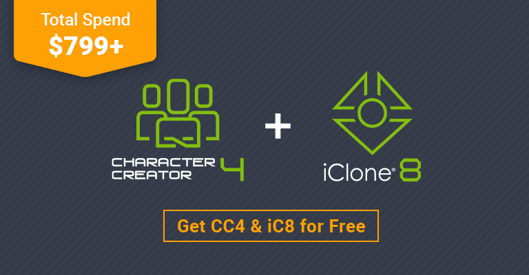 iClone 8 and Character Creator 4 pre-sale offer