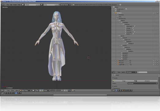 How To Use A Skinned Mesh For A Custom Character (And Animate It