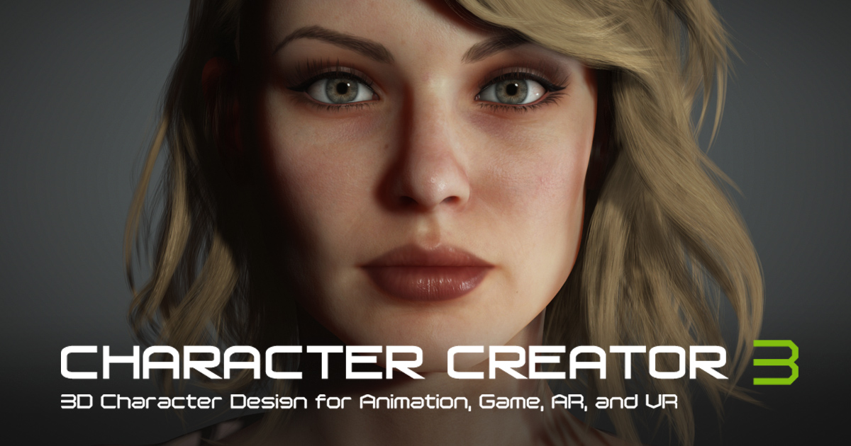  B 3DCG Character Creator 3D 