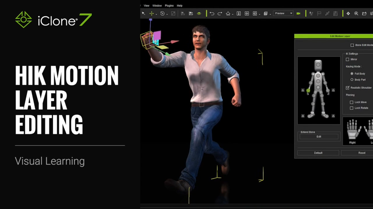 Character Animator - 3D Character Animation Software - IClone