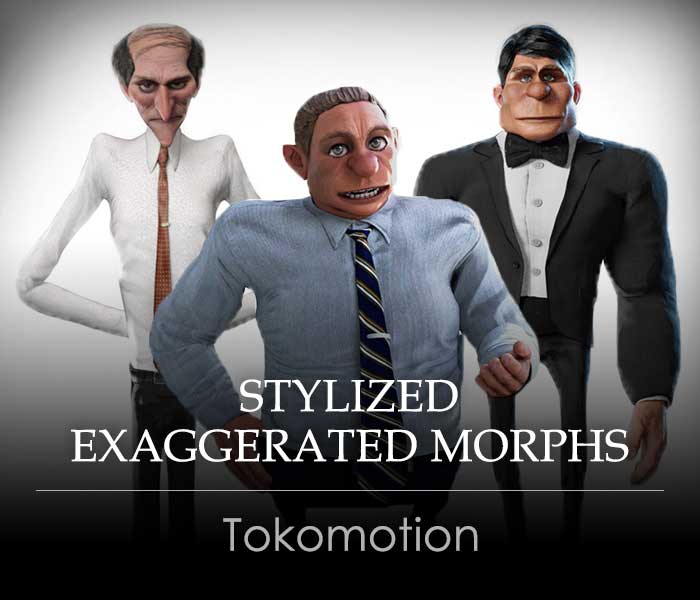 Stylized Exaggerated Morphs