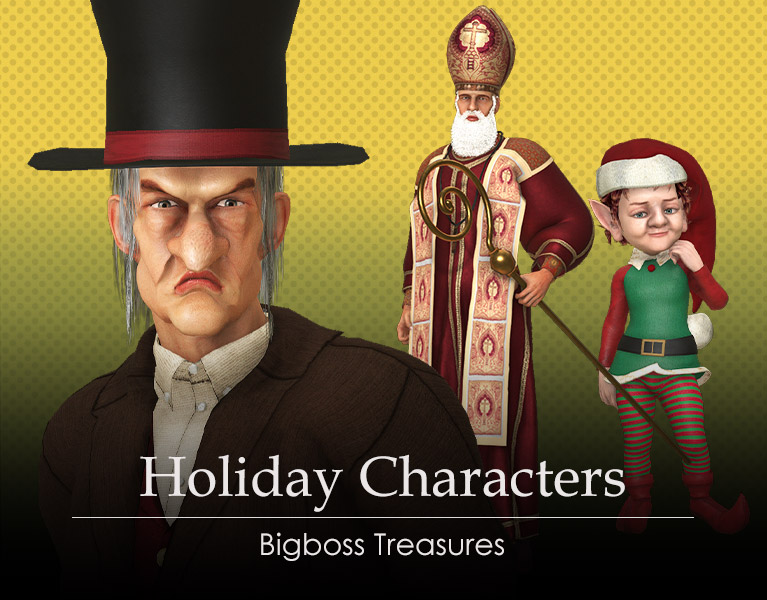Holiday Characters
                                                                    