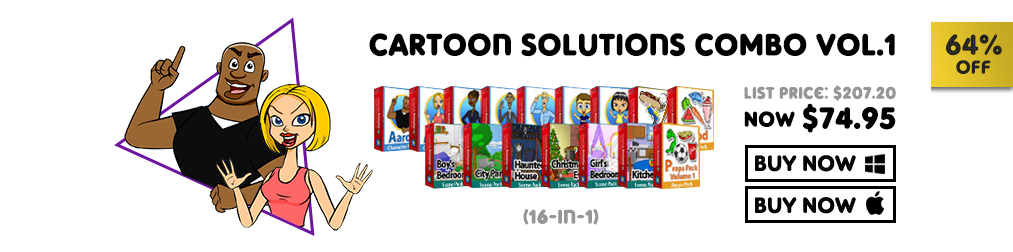 Cartoon Solutions Vol.1 Buy Now$74.95