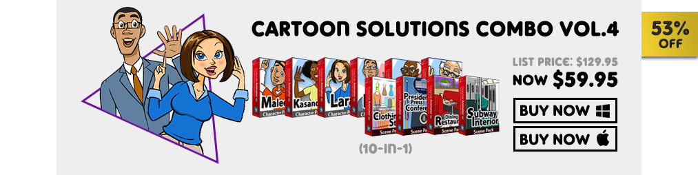 Cartoon Solutions Vol.4 Buy Now$59.95