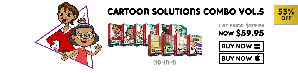 Cartoon Solutions Vol.5 Buy Now$59.95