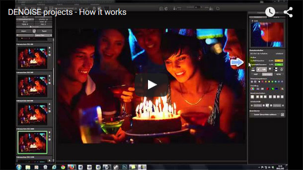 In The Video: DENOISE projects  - How it works