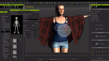 Character Creator Tutorial - Soft Cloth Physics & Collision Setup
