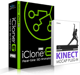 iclone kinect mocap plugin