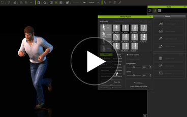 character animation - body animation